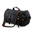 3 Way Canvas Travel Shoulder Backpack Hiking Messenger Luggage Men Women Black