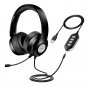 Vtin Headset with Microphone, USB Headset/ 3.5mm Computer Headphone Headset N...