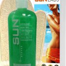 Sun Laboratories - Loofah Sponge Mitt with Exfoliant Body Gel Purifying Skin ...
