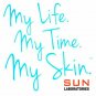 Sun Laboratories - Loofah Sponge Mitt with Exfoliant Body Gel Purifying Skin ...