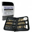 Sculpt Pro Pottery Tool Starter Kit - 15-Piece 26-Tool Beginner's Clay Sculpt...