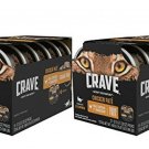 Crave Grain Free High Protein Chicken Pate Multipack Wet Cat Food Tray (12 Tw...