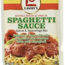 Lawry's Extra Thick & Rich Spaghetti Mix, 1.42 oz (Pack of 12)