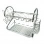 Better Chef DR-22, 22-Inch, Chrome Plated, S-Shaped, Rust-Resistant, 2-Tier D...