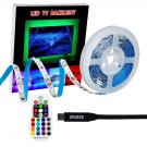 SPARKE LED TV Lights 3meter 9.9 feet USB LED Strip Lights Kit SMD3528 RGB TV ...
