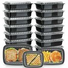 Green Label [21 Pack] Assorted Meal Prep Containers [3 Sizes] with Lids, Bent...