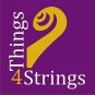 Purple Raspberry 2-Piece Set: Things 4 Strings Bow Hold Buddies Violin/Viola ...