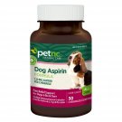PetNC Natural Care Dog Aspirin, 50 Count 120mg