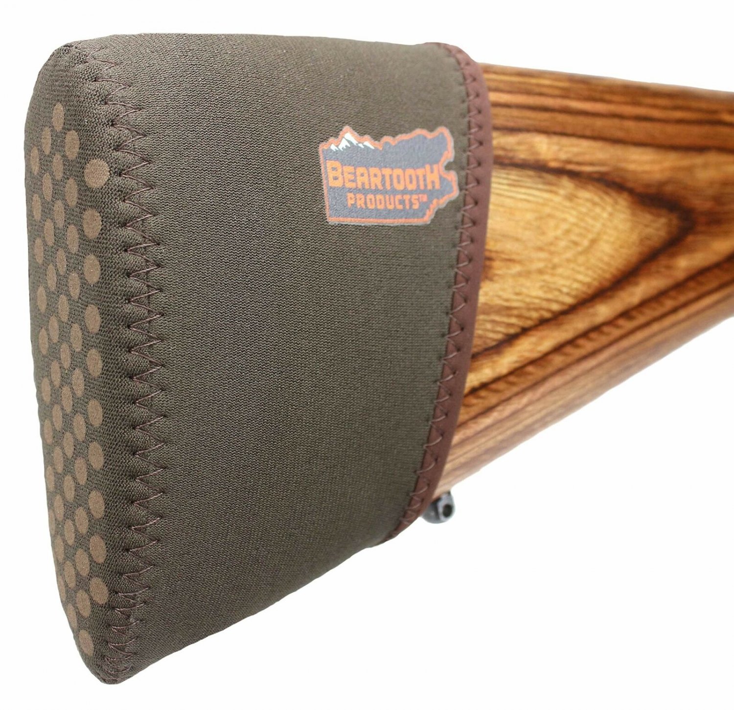 Beartooth Recoil Pad Kit 2.0 - Slip-on/Adjustable - Made in USA Brown