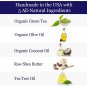 Tea Tree Oil Face Soap and Eyelid Scrub for Support of Eyelid Irritation, Itc...