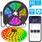 DreamColor 16.4ft LED Strip Lights, Govee WiFi Wireless Smart Phone Controlle...
