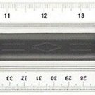 Shop Fox D3197 24-Inch Aluminum Ruler with Handle