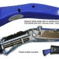 Lutz 35699#357 Blue Quick Change Heavy Duty Utility Knife and Plastic Holster...