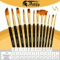 Artify 12 Pcs Paint Brush Set Includes Pop-up Carrying Case with Free Palette...