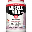 Muscle Milk Genuine Protein Powder, Strawberry Banana, 32g Protein, 2.47 Pound