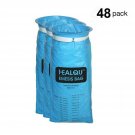 Blue Emesis Bags, Disposable Vomit Bags, 1000ml (48 Pack)