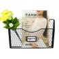 PAG 3 Pockets Hanging File Holder Wall Mount Mail Organizer Metal Chicken Wir...