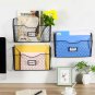 PAG 3 Pockets Hanging File Holder Wall Mount Mail Organizer Metal Chicken Wir...