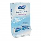 PURELL Cottony Soft Hand Sanitizing Wipes, 120 Individually Wrapped Wipes in ...