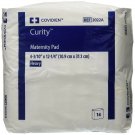 Covidien 2022A Curity Maternity Pad, 4-3/10" x 12-1/4" Size (Pack of 14) 1