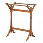 Powell Oak Blanket/Quilt Rack 25"L x 16.5"W x 32.5"H Nostalgic Oak