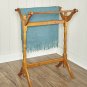 Powell Oak Blanket/Quilt Rack 25"L x 16.5"W x 32.5"H Nostalgic Oak