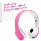 [Volume Limited] RICOV Kids Safety Foldable On-Ear Headphones with Mic, Volum...