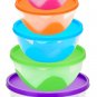 Southern Homewares SH-10134 Nested & Stackable Bowl/Food Storage Containers, ...