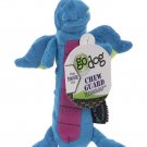 goDog Skinny Dragons with Chew Guard Durable Plush Dog Toys with Squeakers Blue