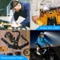 Rechargeable Headlamp, Hard Hat Light – Adults LED Headlamp Flashlight, Perfe...
