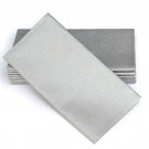 Simulinen Dinner Napkins – Disposable, Silver, Cloth-Like – Elegant, Yet Heav...