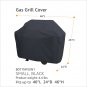 AmazonBasics Gas Grill Barbecue Cover, Small, Black