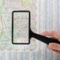 Jumbo Rectangular Handheld Magnifying Glass (3X Magnification) &acirc;�� Scratch Resi...