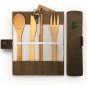 Bamboo Cutlery Set | Travel Cutlery Set | Flatware Set | Bamboo Travel Utensils