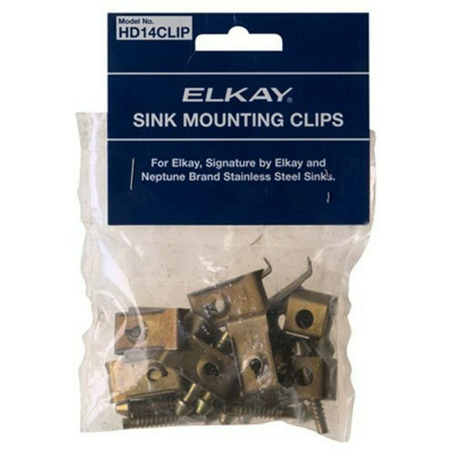 Elkay Sink Mounting Clips, 14 Pc - HD14CLIP