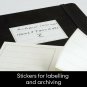 Leuchtturm1917 Medium A5 Squared Hardcover Notebook (Black) - 249 Numbered Pa...