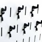 Wall Control Pegboard Standard Slotted Hook Pack - Slotted Metal Pegboard Hoo...
