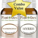 Frankincense and Myrrh Essential Oil 10 ml. 100% Pure Undiluted Therapeutic G...