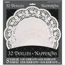 Assorted White Paper Doilies, 32ct Assorted - 32ct