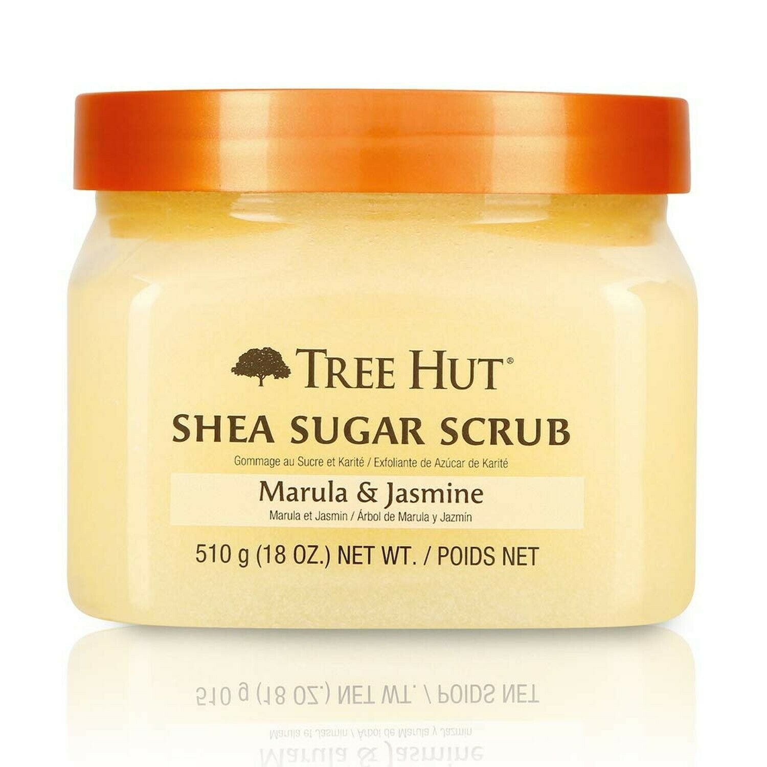 Tree Hut Shea Sugar Scrub Marula & Jasmine, 18oz, Ultra Hydrating and Exfolia...