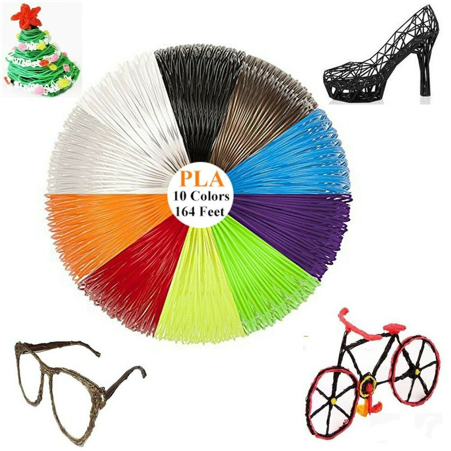 3D Printing Pen Filament Refills PLA 3D Pen Filament Refill 1.75mm 3D Pen Fil...