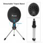 eBerry Cobblestone Microphone, Cardioid USB Microphone Studio Condenser Mic R...