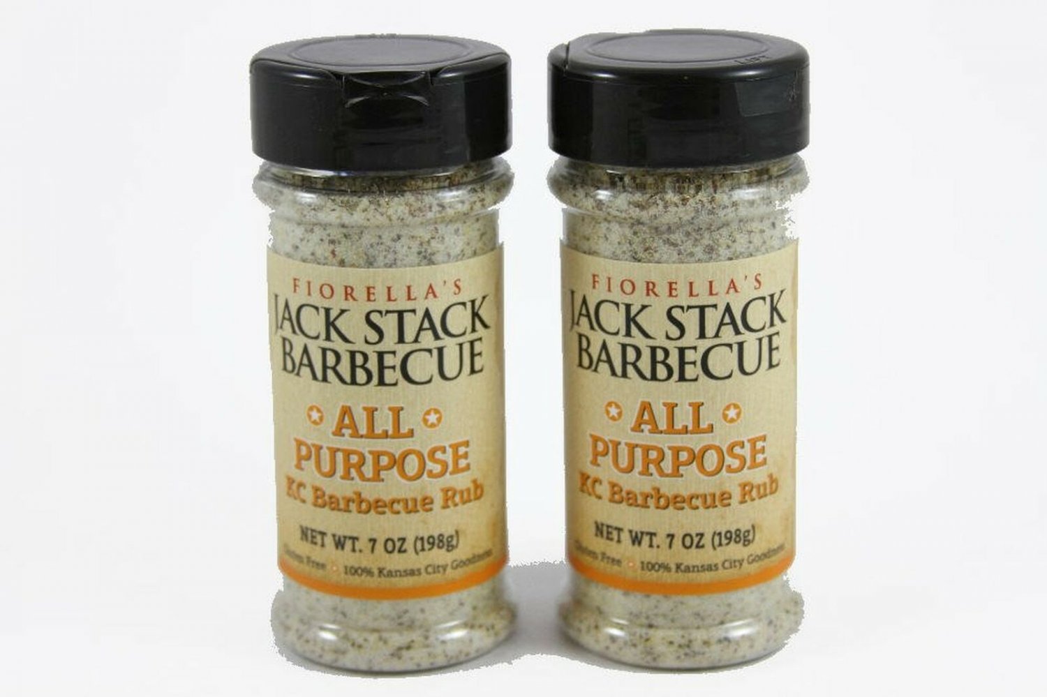 Fiorella's Jack Stack Barbecue All Purpose KC Barbecue Rub, 7 oz (Pack of 2)