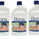 3 PACK Bona Hardwood Floor Polish - High Gloss, 32 oz 3 PACK