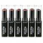 6pc Nabi Cosmetics Professional Matte Lipstick Set of 6 Dark Colors