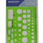 Westcott Technical Drawing Template (T-816), Green