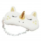 Song Lovely Unicorn Horn Happy Travel Sleeping Eye Mask Cover Blindfold for S...