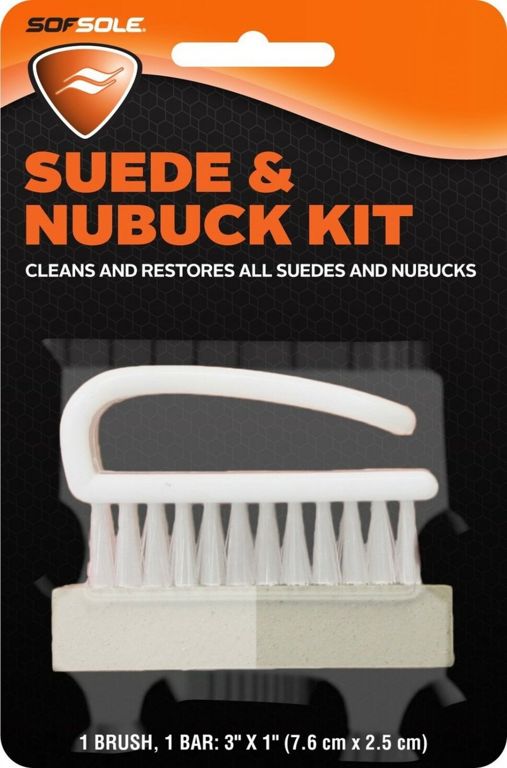 Sof Sole Suede and Nubuck Cleaning Brush Kit for Shoes