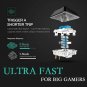 Mechanical Gaming Keyboard-Backlit Wired Gaming Keyboard-104 Keys with Preset...