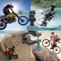 USA GEAR Handlebar Action Camera Mount with Tripod Screw and Action Style Mou...